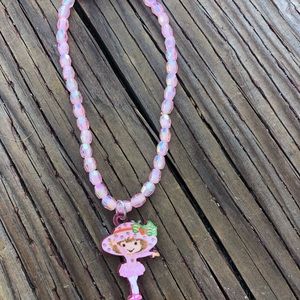 Vintage Kids Strawberry Shortcake pink bracelet